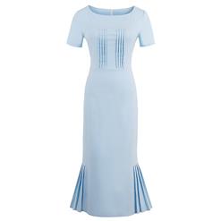 Summer Bodycon Dresses for Women, Blue Bodycon Dress, Casual Party Dress, Casual Dress for Women, Vintage Dress for Women, #N14523