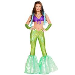 Under the Sea Costume, Beautiful Mermaid Costume, Sexy Mermaid Costume, Halloween Costume, #N14736