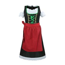 Women's Traditional Bavarian Girl Oktoberfest Fraulein Adult Cosplay Costume N16005