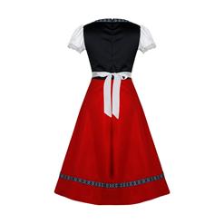 Women's Traditional Bavarian Beauty Oktoberfest Dress Adult Cosplay Costume N16142