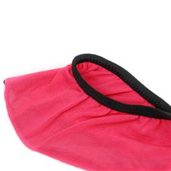 Sexy Rose-red Halter Plunging V Backless Bodysuit One-piece Lingerie Set N17024
