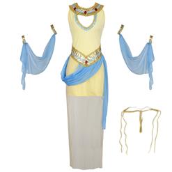 Classical Cleopatra Egyptian Goddess Halloween Adult Dance Costume N17198