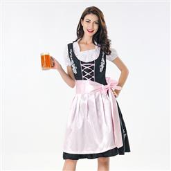 Traditional Bavarian Beer Girl Adult Cosplay Oktoberfest Costume N18042
