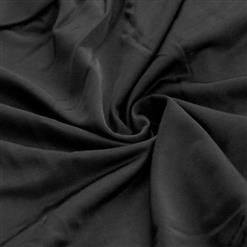 Sexy Low-cut Long Sleeve Side Split Crop Top and High Waist Mini Bodycon Wrap Skirt Set N19009