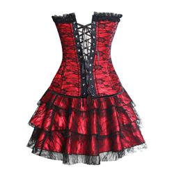 Lace Overbust Corset N2722
