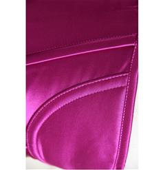Metal Boned Corset Purple N2924