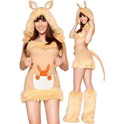 Sexy Kangaroo Costume, Kangaroo Tail Costume, Kangaroo Costume for Adult, Kangaroo Adult Costume, #N4285