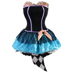 Deluxe Tea Time Mad Hatter Costume, Deluxe Hatter Costume, Deluxe Halloween Costumes, #N4419