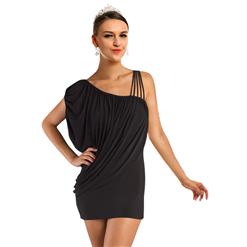 Sexy Black Cocktail Dress,  Black Cocktail Dress, short black dress, #N4493