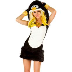 Deluxe Penguin Costume, Sexy Penguin Costume, Adult Penguin Costume, Penguin Halloween Costume, #N4582