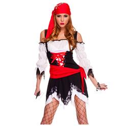 Pirate Vixen Girl Costume, Pirate Costume, Pirate Halloween Costume, #N4759