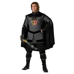 Adult Dark Medieval Knight Costume N4874