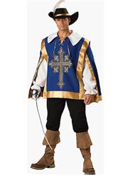 Deluxe Musketeer Adult Costume, Deluxe Musketeer Costume, Renaissance and Medieval Costumes, #N4882
