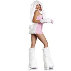 Fur Blushing Bunny Costume N5899