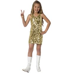 Disco costume for girl N5972