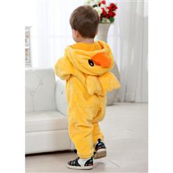 Double Big Yellow Duck Climbing Clothes N6272