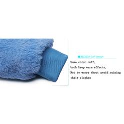 Blue Velvet 3D Stitch Button Closure Romper N6323