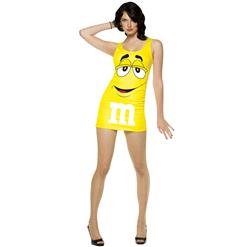 Yellow M&M Costume N6334