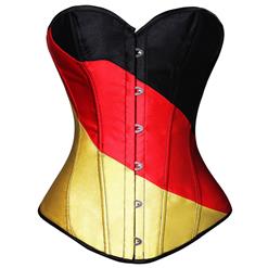 Fashion German Flag Corset N6520