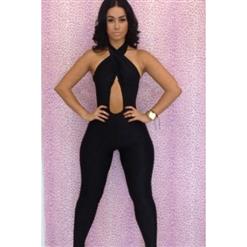 Halter Backless Bodycon Jumpsuit N6619