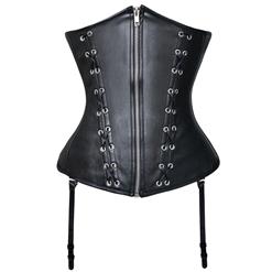 Lace-up Side Underbust Corset N6550