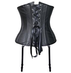 Lace-up Side Underbust Corset N6550