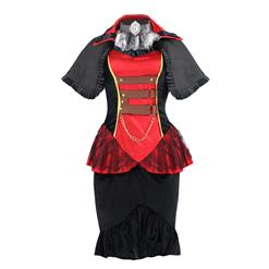 Elite Quality Steampunk Vampiress Costume N6722