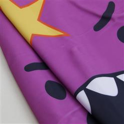 Lovely Purple Lumpy Space Monster Shout Out Emoji Teddy Swimwear N7711