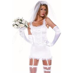 Sexy Virgin Bride Costume N7964
