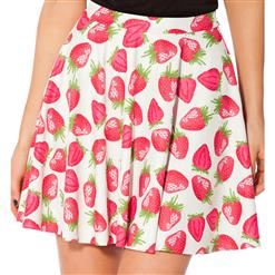 Strawberries and Cream Skater Skirt HG7991