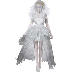Ghostly Bride Costume, Dead Bride Costume, Ghost Bride Costume, Zombie Bride Costume, #N8719