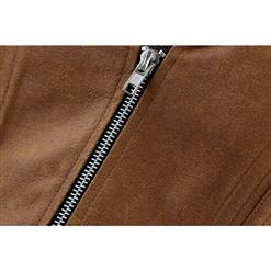 Sexy Steel Bone Halter Collar Vest Leather Corset N8880