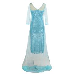 Frozen Sparkle Blue Princess Elsa Costume N9189