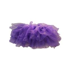 Violet Organza Costume Tutu, ballet's Petticoat, Short Violet Trim Petticoat, Violet Tiered Tutu Skirt, #HG9346