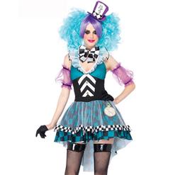 Manic Mad Hatter Adult Costume, Manic Mad Hatter Leg Avenue, Manic Mad Hatter Halloween Party Costume, #N9406
