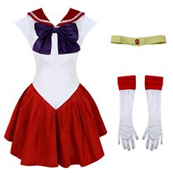 Sailor Moon Hino Rei Costume N9565