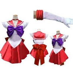 Sailor Moon Hino Rei Costume N9565
