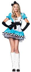 Forever Young Charming Alice In Wonderland Fancy Dress Costume N9648