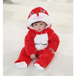 Lovely Red Snake Shape Baby Romper Costume N9795