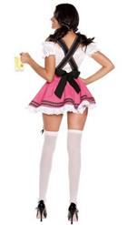 Oktoberfest Heidi Beer Wench German Milk Maid Costume N9873