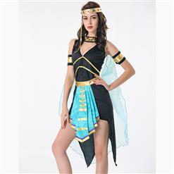 Classical  Egyptian Queen Dress Halloween Party Adult Cosplay Costume N17105