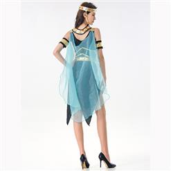 Classical  Egyptian Queen Dress Halloween Party Adult Cosplay Costume N17105