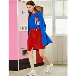 Women's Fashion Asymmetric Midi Skirt N15463