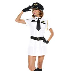 Sexy Captain Mile High Costume P2040