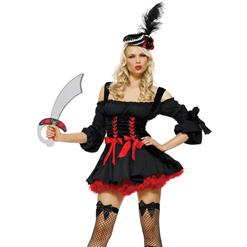 Sexy Pirate Costumes, womens Pirate Costumes,Pirate Wench Costume,#P2085