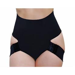 Butt Lifter Shapewear, Tummy Control Bum Lift Enhancer Booster Booty, Black Butt Lifter Panty, #PT10525