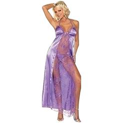 Sexy Evening Gowns,  Sexy Gowns, purple Gowns,  #W1158