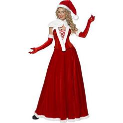 Miss santa costume, Women's Romantic Miss Santa Costume, Women's Fancy Dress, #XT6539