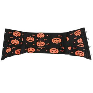 Crazy Sexy Pumpkin Print Waist Training Cincher Halloween Corset N23403