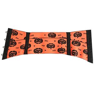 Crazy Sexy Pumpkin Print Waist Training Cincher Halloween Corset N23403